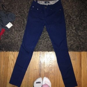 YMI Navy Skinny Jeans Size 3